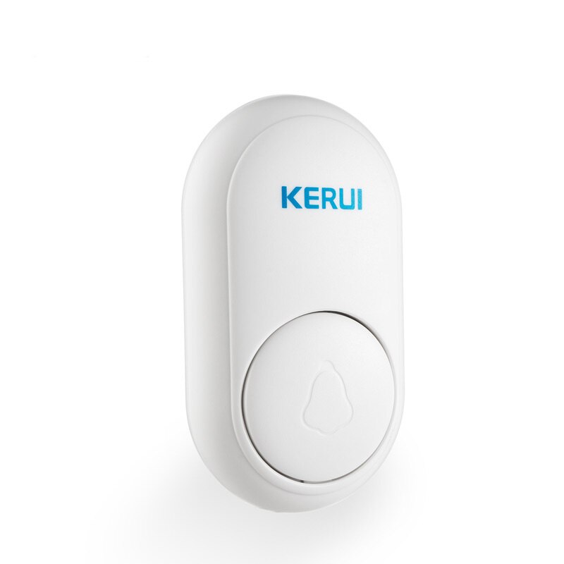 KERUI-timbre inalámbrico M518 para casa, Control remoto electrónico inteligente, con niveles de volumen ajustables, autogeneración: kit 1