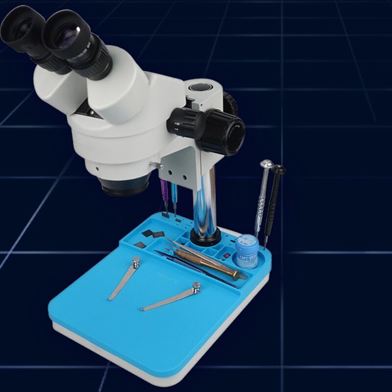 Microscope Soldering Mat Anti Static Welding Thermal Insulation Silicone Pad
