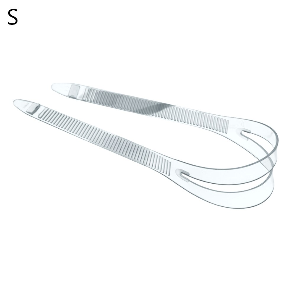 ! Correa de silicona para máscara de buceo, Protector de pelo para esnórquel, accesorios para deportes al aire libre: S Transparent