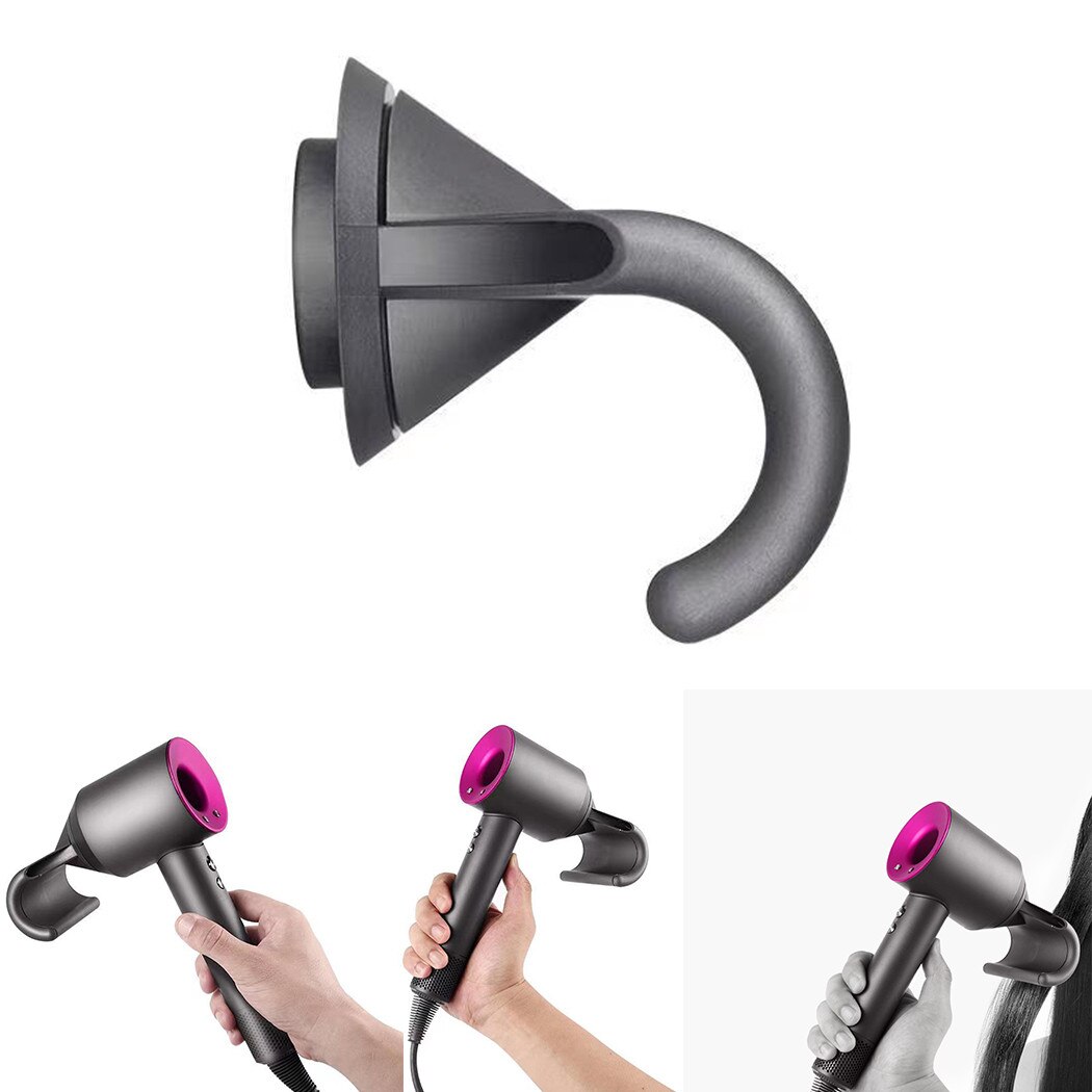 Anti-Vliegende Nozzle Flyaway Vervangende Onderdelen Voor Dyson Voor Supersonische Föhn Flyaway Attachment HD01 Smooth Shiny