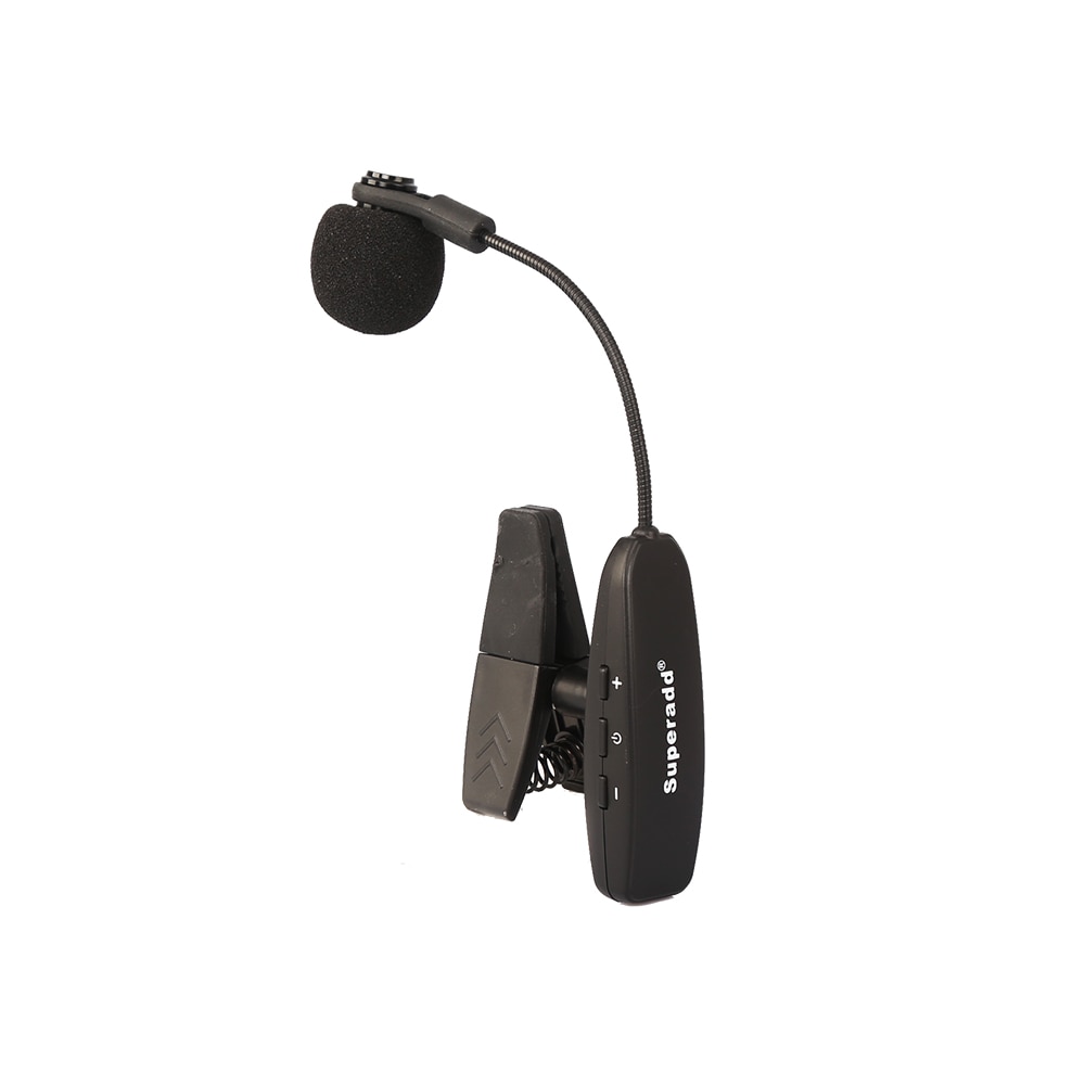 UHF clip-on instrument microphone Saxophone Mic Wireless Microphone For Trumpet Sax Horn Tuba flute Clarinet Pipe Saxophone