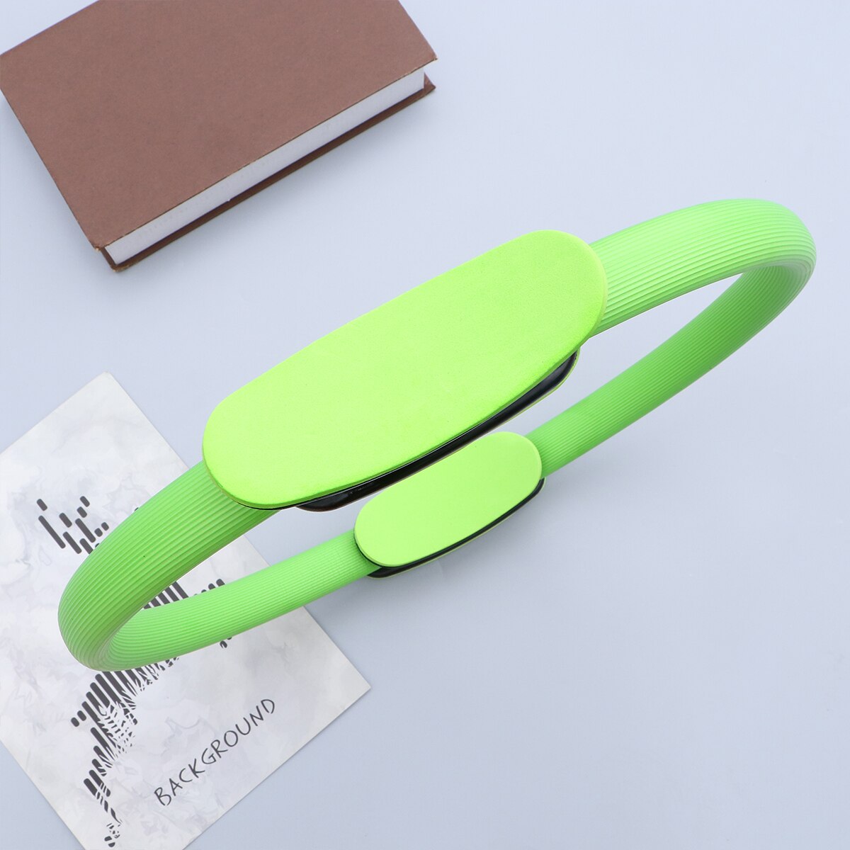 1pc Pilates Resistance Ring Yoga Circle Body Balance Fitness Assistant Gym Workout Accessories (Purple): Green