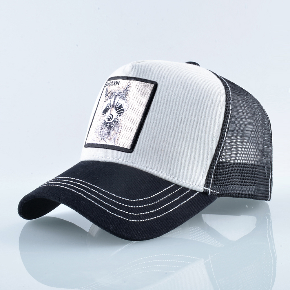 Frühling Sommer Baseball Kappe Mit Löwe Stickerei Patch Snapback Trucker Caps Männer Frauen Drake Baseball Hüte Vier Saison Sonnenhut: WHITE