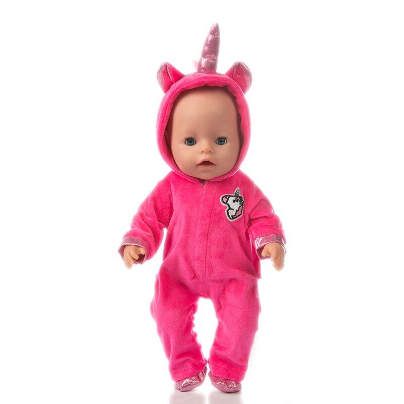 neue Anzug Fit Für 43cm Baby Born Puppe 17inch Geboren Babys Puppe Kleidung