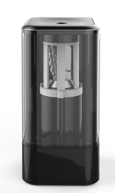 Black White Electric Sharpener Pencil Electric Heavy Duty Mechanical Automatic For Kids: White