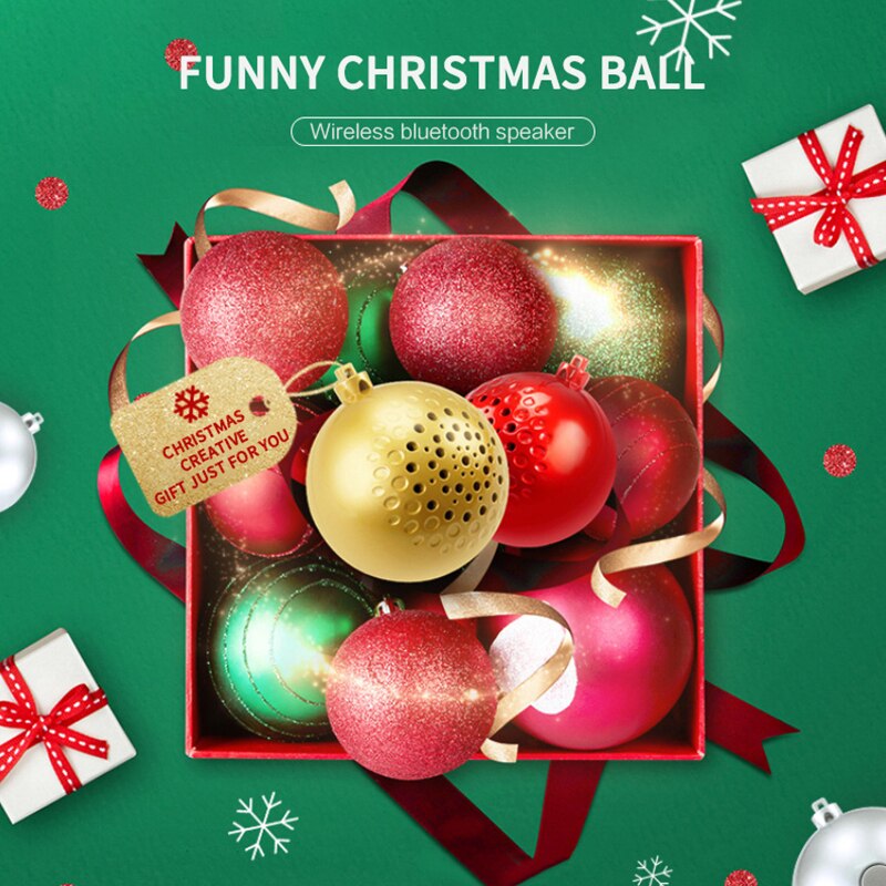 Bluetooth Speaker Portable Wireless Loudspeaker Sound System Stereo Music Surround Outdoor Speaker song speaker Christmas