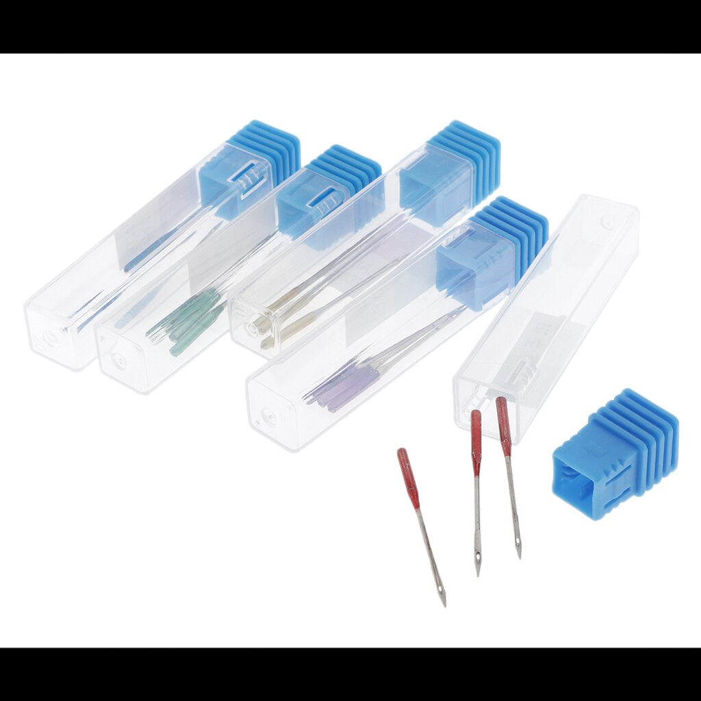 Universal Sewing Machine Needles - 5 Pack of 3 Needles Sizes: 90/14,110/18,65/9,100/16,75/11