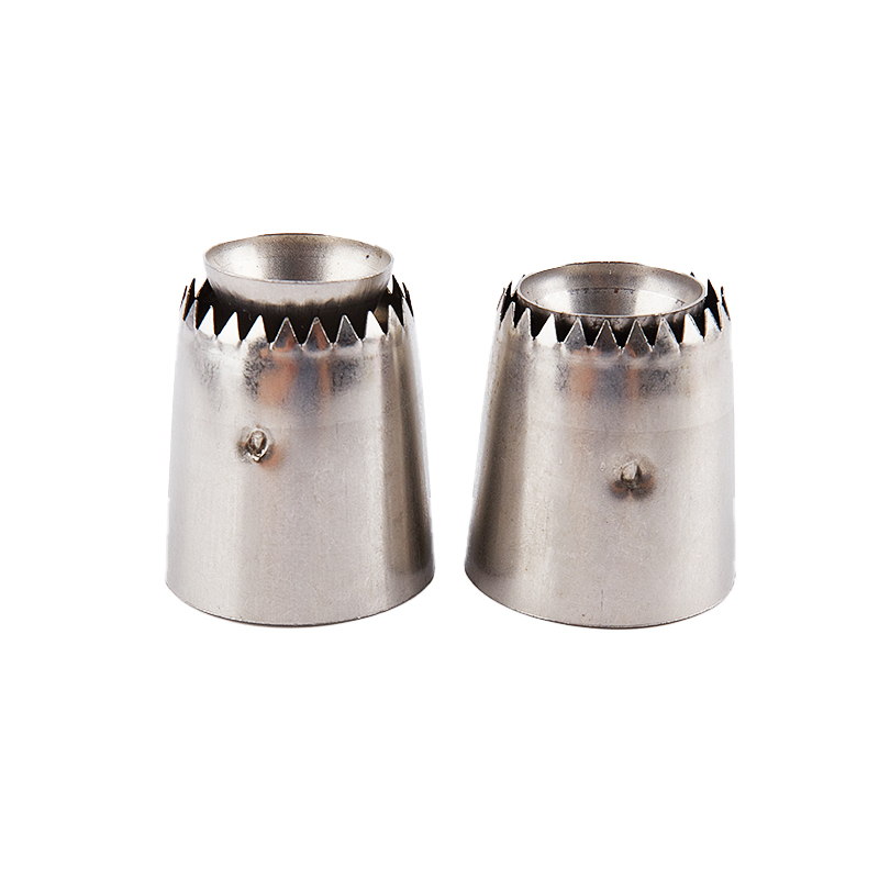 Cake Nozzle Stainless Steel Icing Piping Nozzles Cream Beak Pastry Puff Cream Injector Cake Decorating Tool