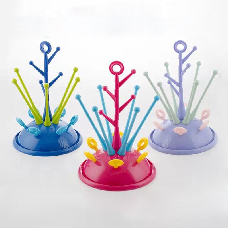 Babyflaskor torkställning glas bänkskiva escorredor de mamadeira torkning rengöring torktumlare avloppsförvaring torktumlare