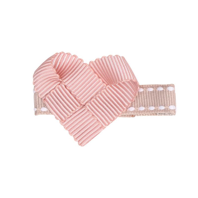 1 paio carino fiocchi cuore bambini Barrette bambino fermagli per capelli bambini neonate clip di capelli Mini anatra accessori copricapo fatti a mano