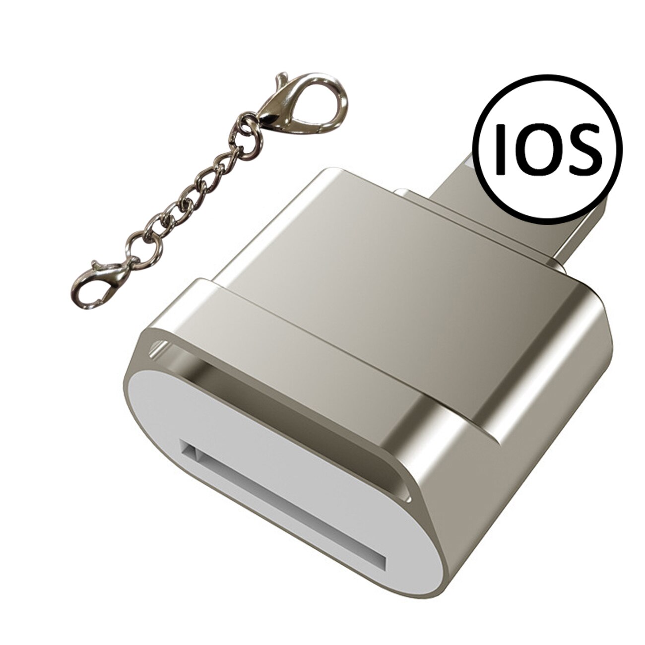 Card Reader TF Reader Multifunction USB 3.0 OTG Mobile Phone Card Reading For Iphone IOS 13 Above System Car Recorder Adapter: Gold