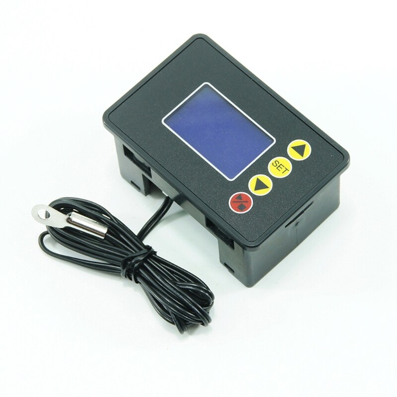 DC 0-100V 10A 1000W Power Meter Digital Voltmeter Ammeter Wattmeter Cumulative Time Capacity with thermometer 5V 12V 24V