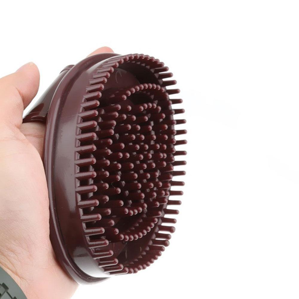 Zachte cellulitis lichaamsmassage borstel handschoen anti-cellulitis doucheborstel ontspannende afslankscrub hoofdhuid wassen bad spa shampoo  w0 m 7