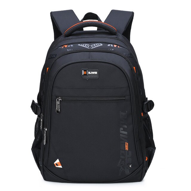 Kinderen orthopedische schooltassen kinderrugzakken basisschool schooltas voor meisjes jongens waterdichte rugzakken mochila infantil: Oranje 3