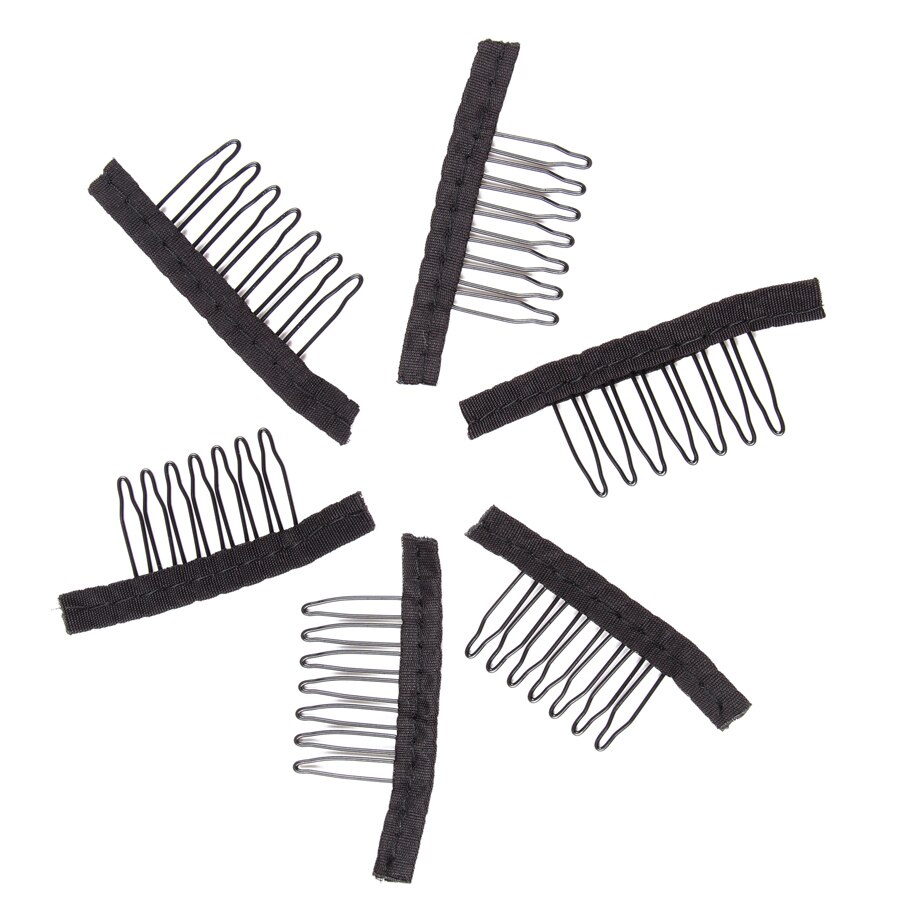 Alileader 12 Stks/partij Clips Voor Kant Pruik Cap Kammen Voor Extensions Kammen Voor Haarstukje