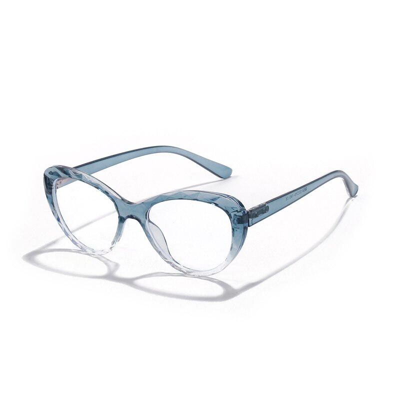 Zilead Wavy Frame Spectacles Computer Glasses Comfortable Nose Pad Characteristic Anti-Blue Glasses For Men And Women: 4