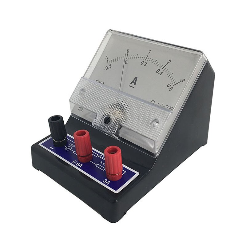 1A 2A 5A DC Amp Meter Teaching Resources Instrument Student Physics Test Meters Office School Educational Supplies