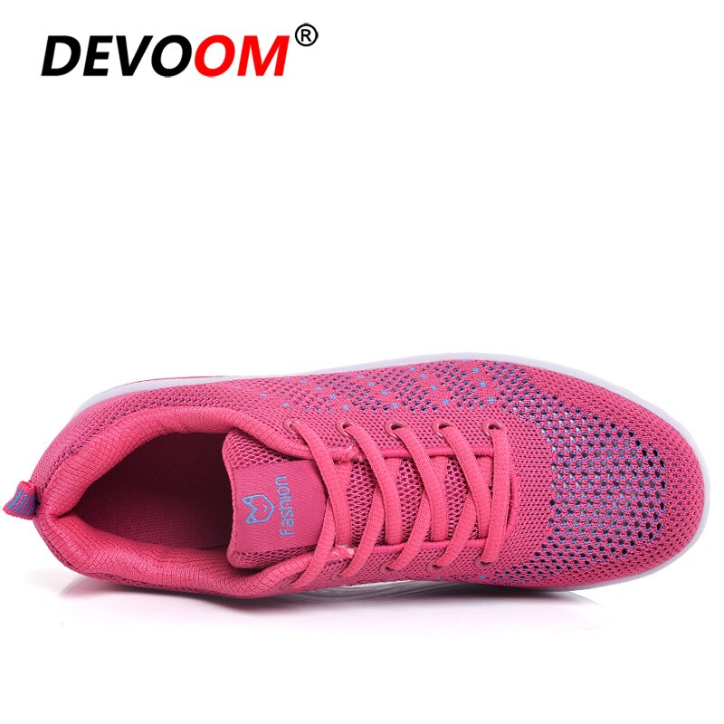 Swing Toning Shoes Women Height Increasing Fitness Shoes Ladies Lace Up Breathable Mesh Sport Slimming Shoes Sneakers Women