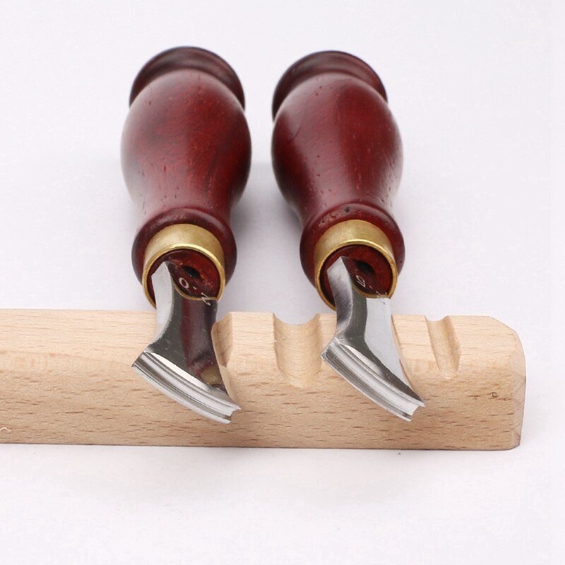 1-2*5Mm Lederen Krimpinrichting Krimpen Lederen Gebogen Periferie Lederen Crimper Leer Maken Tool Thuis Arts naaien S