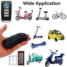 113dB Motorcycle Bike Anti-Theft Alarm Vibration Security Alarm IP55 Waterproof