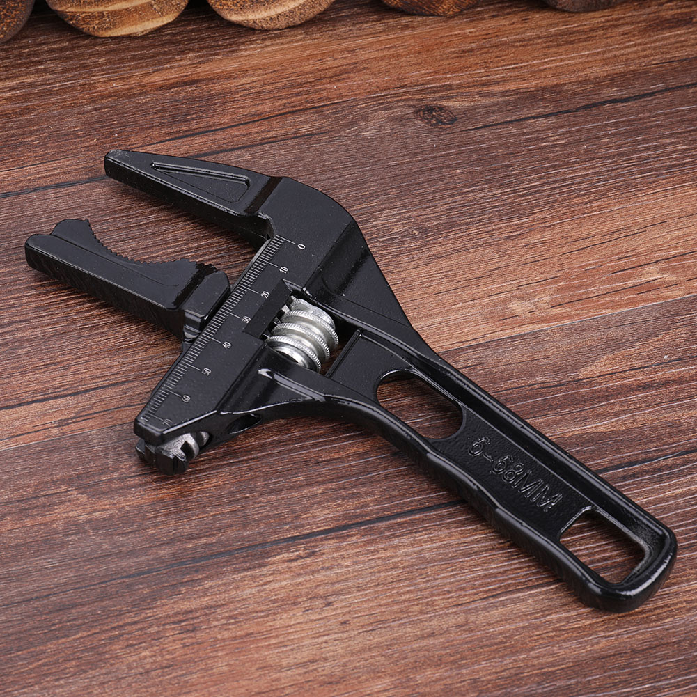 Adjustable Wrench Universal Multi-function Large Open Spanner Hand Repair Tool for Nut Sink Bathroom Water Pipe Screw