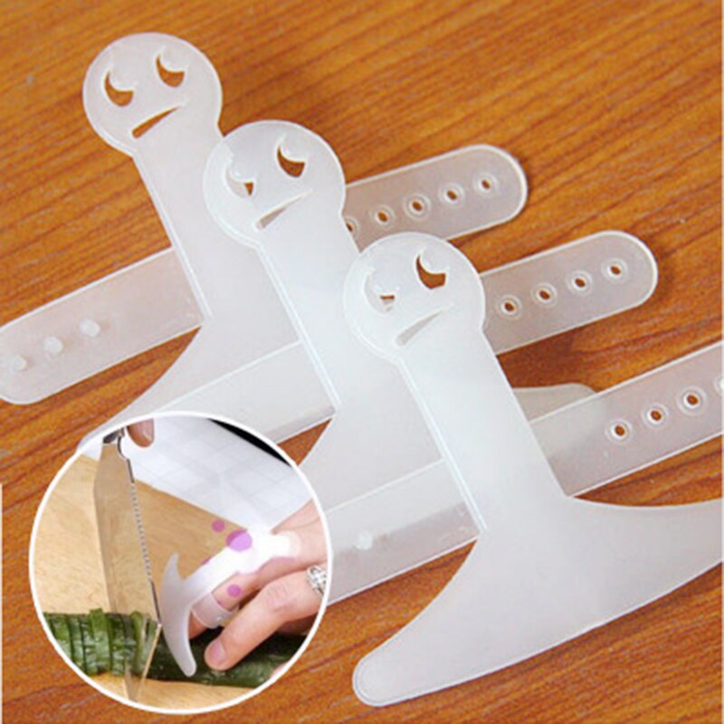 Plastic Handguard Tool Hand Protector For Cutting Vegetables Kitchen Cooking Tool Hand Protecter Cover Adjustable for Novice