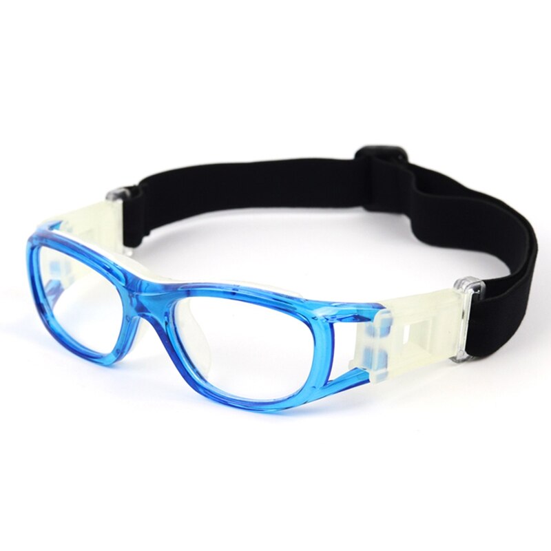 #39 beskyttelsesbriller børne fodbold fodbold briller øjenværn sports sikkerhedsbriller: Blå