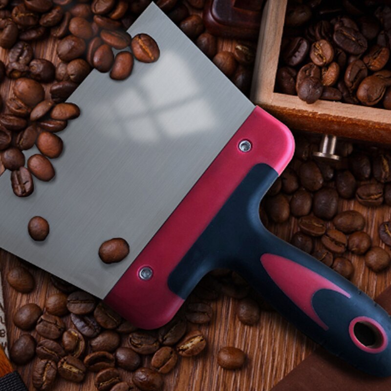 Coating Chocolate Spatula Baking Scraper Stainless Steel Dough Scraper Cake Spatula Chocolate Baking Pastry Tools Kitchen Tools