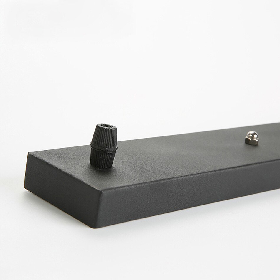 Pendant lamp Base Plate Lighting Accessories Black/White Round/Rectangular Chandeliers Ceiling Base Canopy Plate Lamps chassis