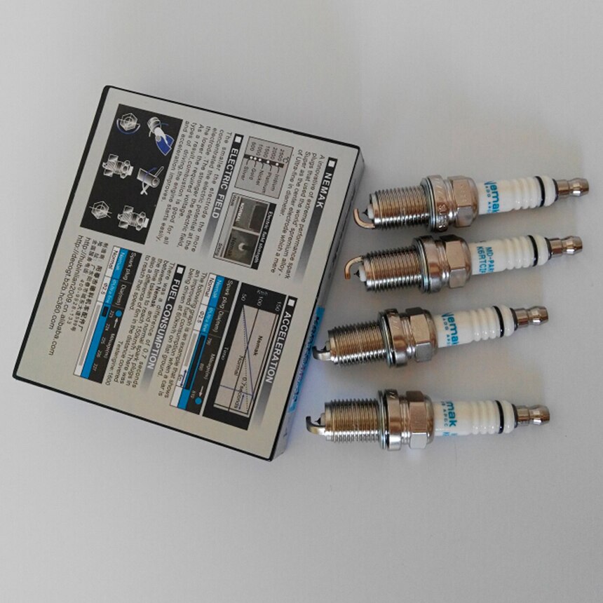 Iridium Alloy Glow Spark Plug Candles For Volkswagen Golf 7 GOLF7 1.4t 1.6l EA211 Engine Ignition 4PCs/lot