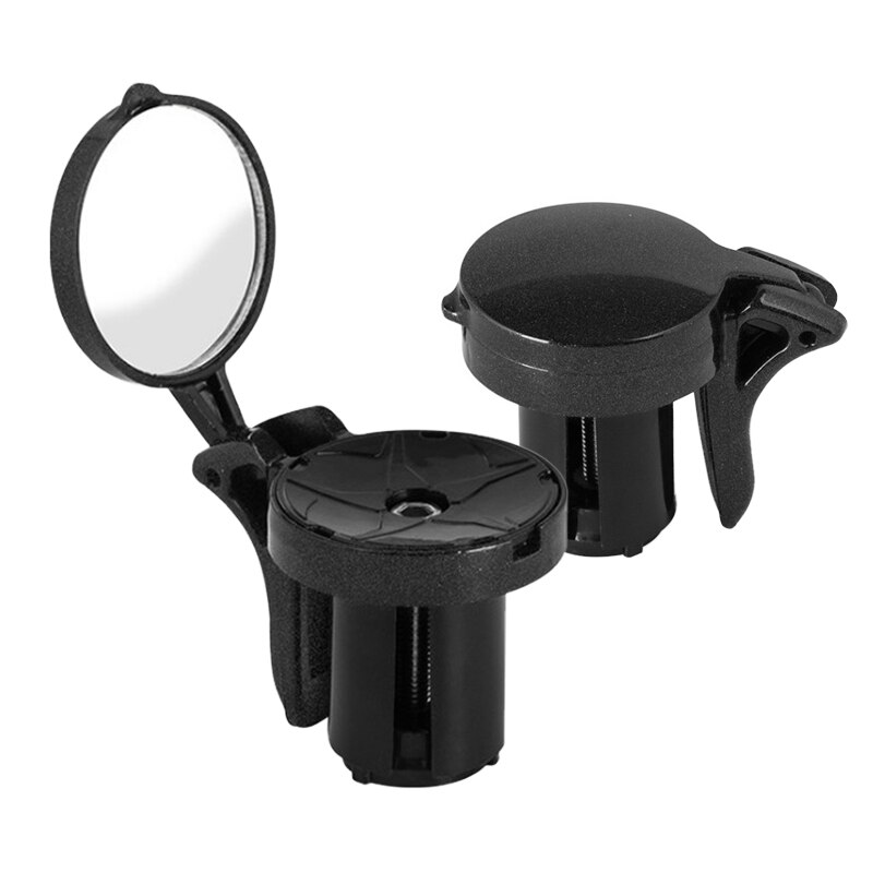 Mini Bike Rear View Mirror Road Mountain Bike Cycling Adjustable Bicycle Handlebar Plug Rear View Mirror DOG88 Cycling Accessory