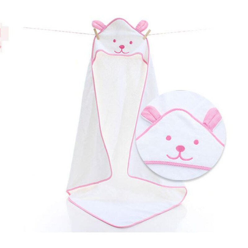 Envoltorio para bebé recién nacido de algodón, manta con capucha para bebé, manta para niños, Poncho de playa, toalla de algodón con capucha, manta, Toalla de baño