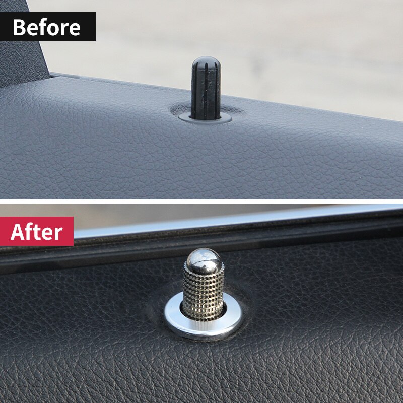 AU05 -Car Modified For Mercedes Benz C W205 C63 Glc X253 Coupe C292 Amg E W213 Class Door Bolt Lock Pin Accessories