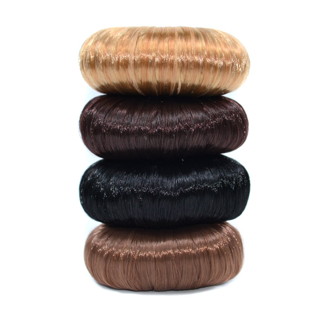 Synthetic Hair Accessory Chignon Meatball Head Donut Chignon Hair piece Bun