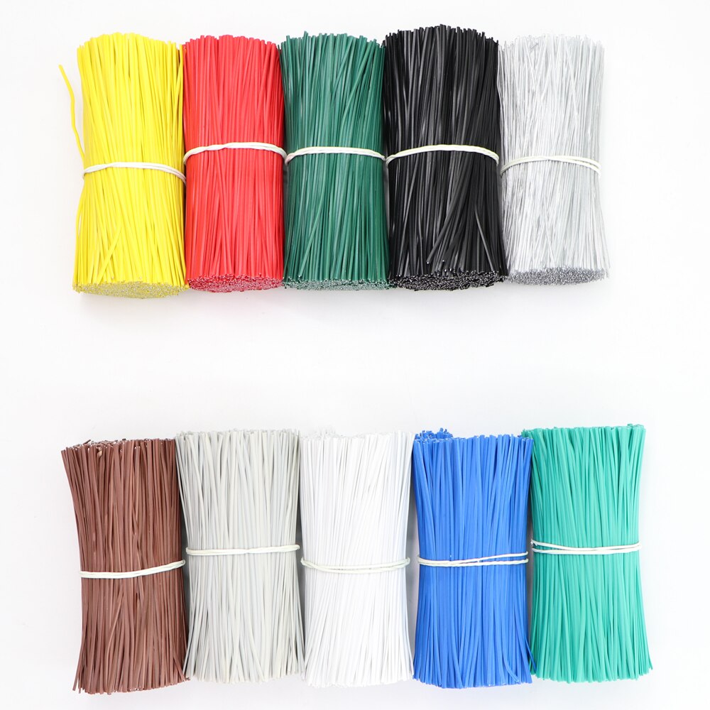 Câble torsadé de jardin en plastique, 10/12/15/20CM, cordon de Support de plante, de vigne grimpante, Ligature, fil d&#39;alimentation fixe multifonction