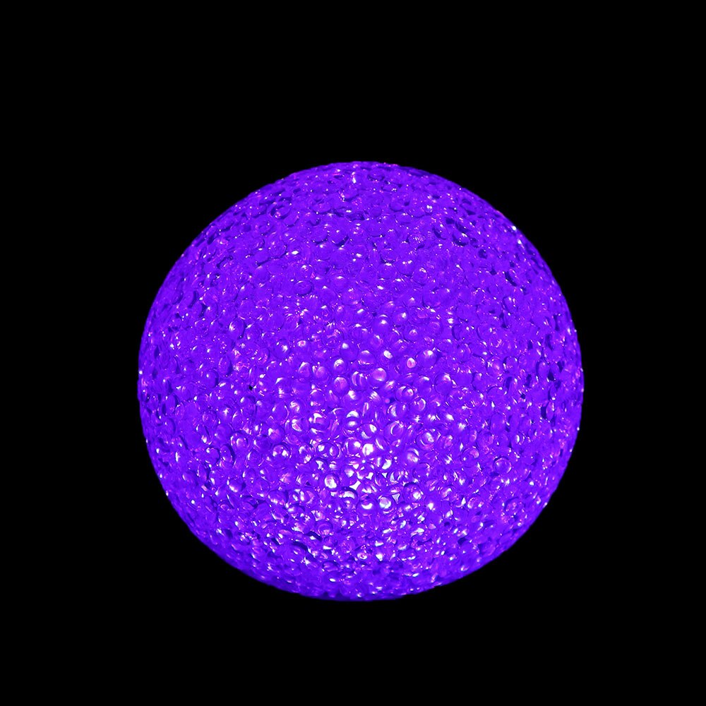 Bunte Romantische Ändern Kristall Ball LED Nachtlicht Erstaunliche Kristall Beleuchtung Lampe Glow Romantische Atmosphäre Beleuchtung Spielzeug