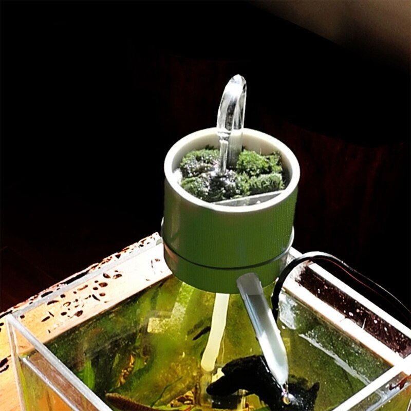 3-IN-1 Aquarium Filter Box Bamboo Tube Water Flow ... – Grandado