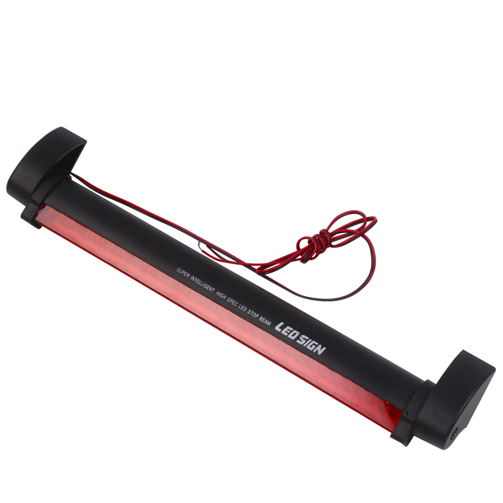 12v lyskilder bilbremselys universal stopp bak parkeringslys bilstyling auto varsellampe rødt lys 14 24 32 48 led: Krystallblå