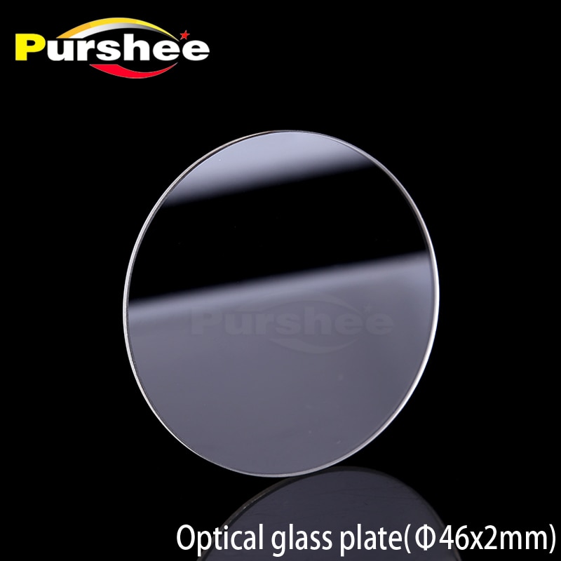 Optische glas plaat (D46x2mm)