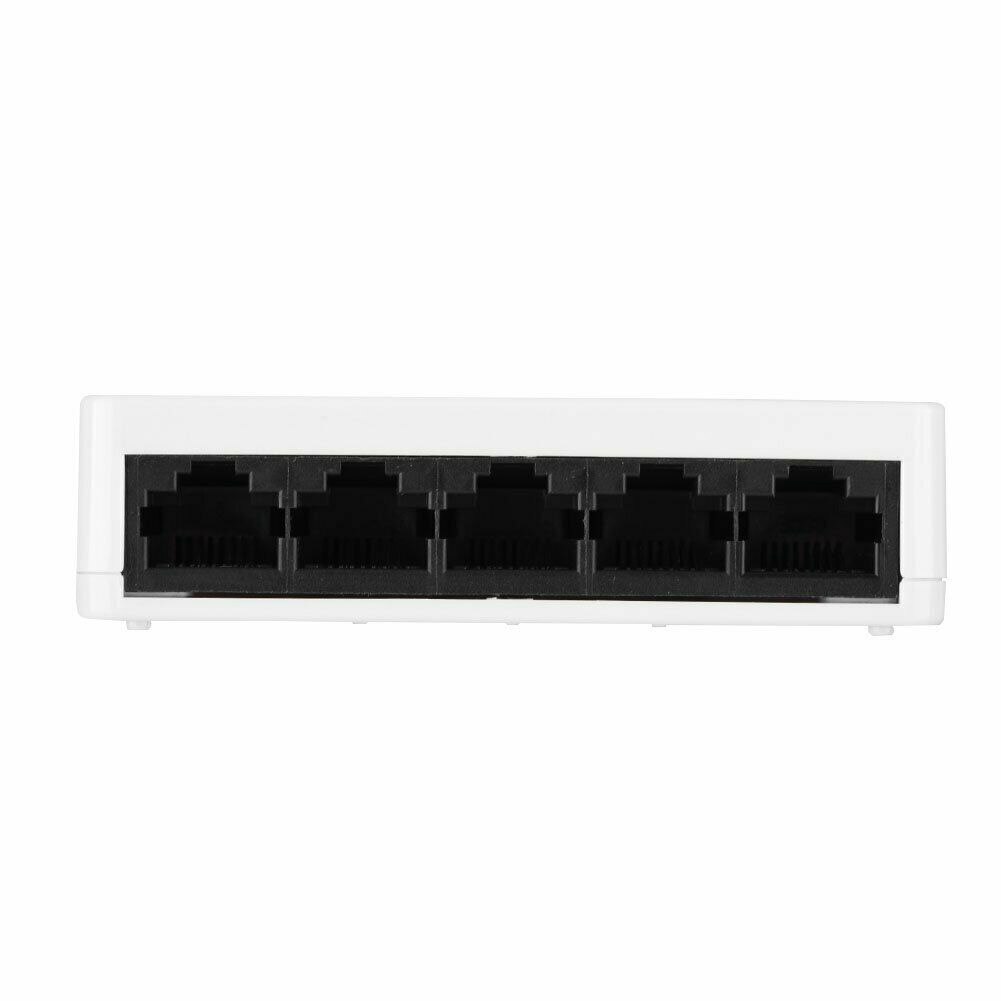 Commutateur Ethernet universel, séparateur de maison, semi-Duplex, 5 ports, 100 Mbps, Hub LAN de bureau, auto-adaptatif, Mini réseau suspendu au mur
