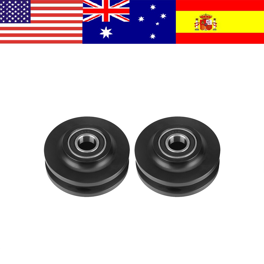 2Pcs Schuifdeuren Schuur Deur Wiel Kast Hardware Roller Kabinet Window Katrol Thuisgebruik Venster Hardware Tool Schuur Deur Wiel