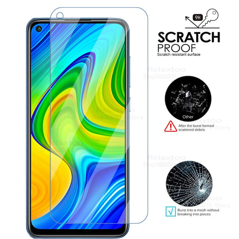 3Pcs redmi note 9 Protective Glass For xiaomi redmi note 9 note9 Light Protection Film For redmi redmy not 9 6.53''Sklo Cover