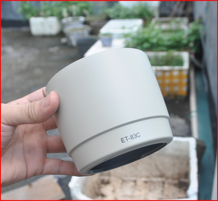 White Lens Hood Shade ET-83C for Canon EF 100-400mm f/4.5-5.6L IS USM replaces CANON Lens Hood ET83C