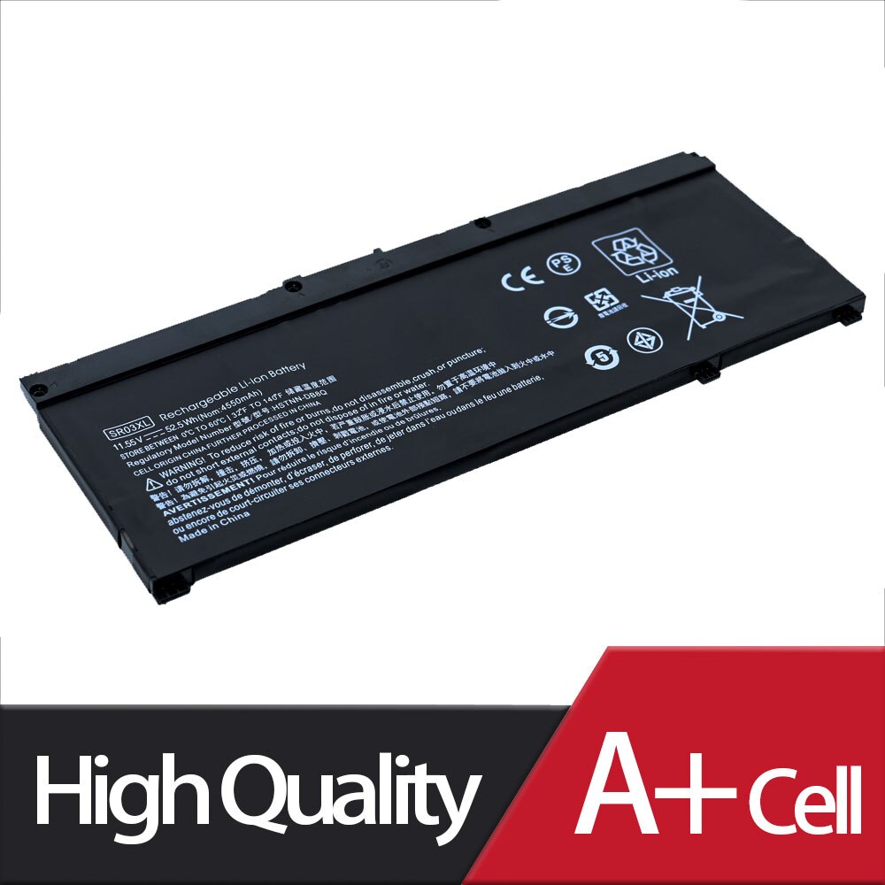 SR03XL Batterie Pour HP OMEN L08934-2B1 L08855-855 15-CE 17-CB0052TX TPN-Q194 TPN-C133 TPN-C134 15-CX0096TX,CX0006NT HSTNN-DB8Q
