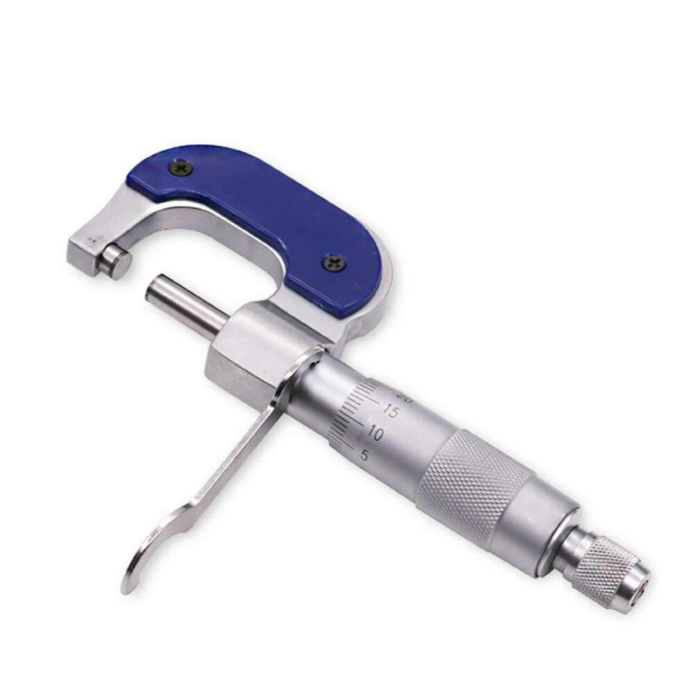 Handheld Precision Outside Micrometer 0-25mm/0.01mm Gauge Vernier Caliper Meter Carbide Tip Measuring Tools