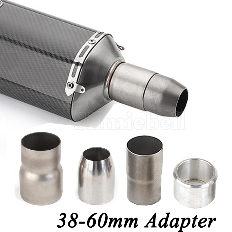 Yleinen moottoripyörän pakoputki 51-60mm 36-51mm hitsauspää keskiliitossovitin 60-51mm 51-38mm supistusliitin putki