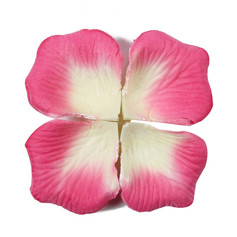 Pétales de roses en soie, 500 pièces/lot, 5x5CM, pour décoration de mariage, romantique, fausses fleurs, 31 couleurs, accessoires de mariage: 12-As picture