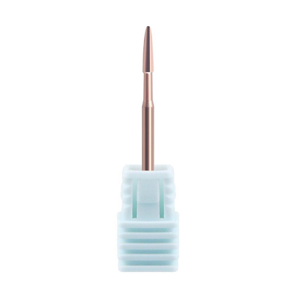 Rose Gold Carbide Nail Boor Frees Voor Manicure Machine Nail Bits Voor Elektrische Manicure Boor Frees Nail: RG-FA-4-02