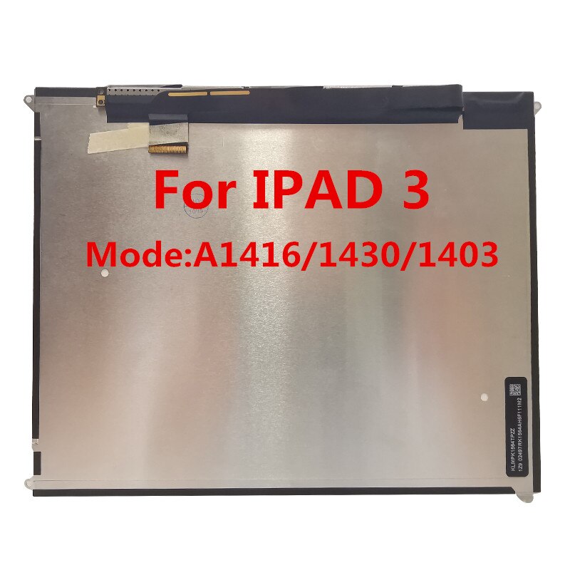 Für Apple iPad 1 2 3 4 iPad 1 ipad 2 ipad 3 ipad 4 A1395 A1397 A1396 A1416 A1430 a1403 A1458 A1459 Tablet LCD Display Bildschirm: For IPAD3