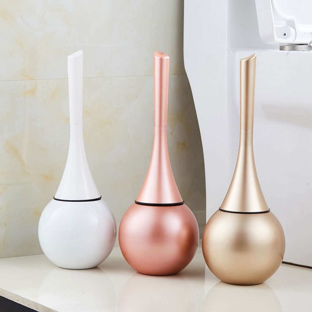 Toaleta ABS szczotka biurowa kucana muszla klozetowa miękkie narzędzie czyszczenie włosów łazienka